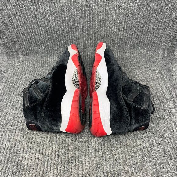 Nike Air Jordan 11 Retro Bred Velvet Black Red Womens Size 8 DB5457-061 - Picture 7 of 10